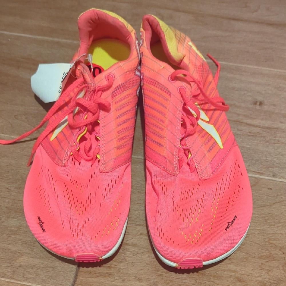 Altra Vanish-R Running Pink Yellow Shoes